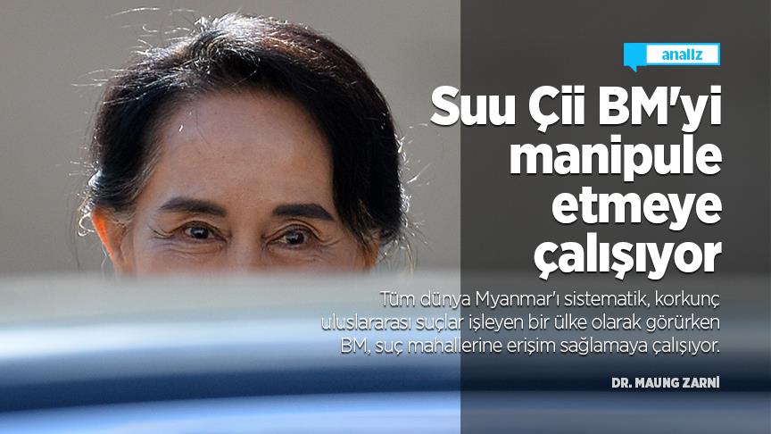 Suu Çii BM'yi manipule etmeye çalışıyor