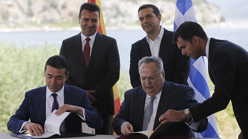 Yunani, Macedonia teken kesepakatan untuk akhiri sengketa nama