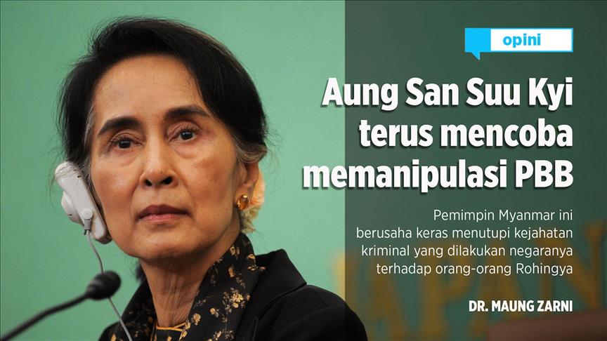 Aung San Suu Kyi terus mencoba memanipulasi PBB