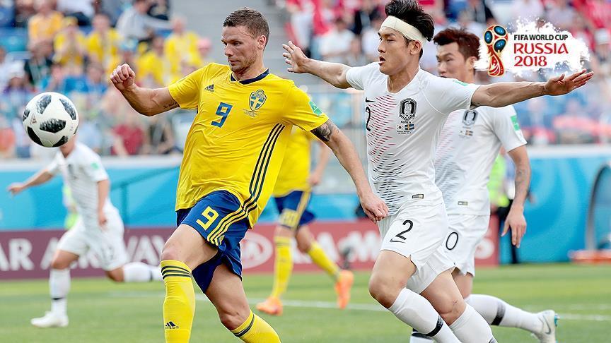 World Cup: Sweden defeat South Korea 1-0
