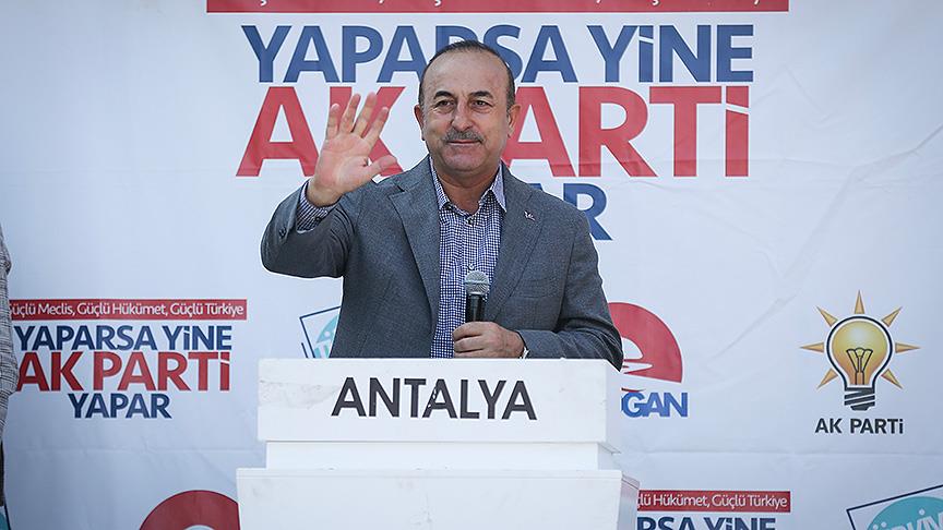 Dışişleri Bakanı Çavuşoğlu: Türkiye'yi engellemek için her türlü şer ittifakını kurdular