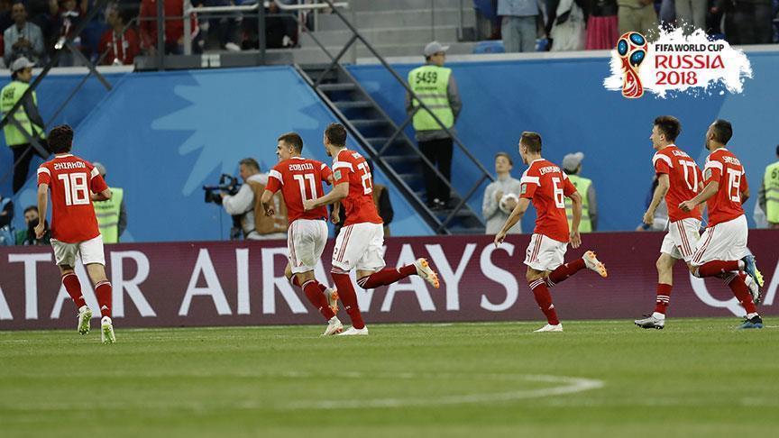 World Cup: Russia beat Egypt 3-1 in Group A