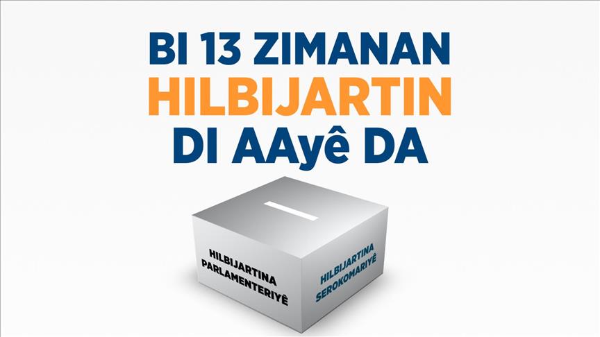 AA wê encamên hilbijartinê bi 13 zimanan biweşîne