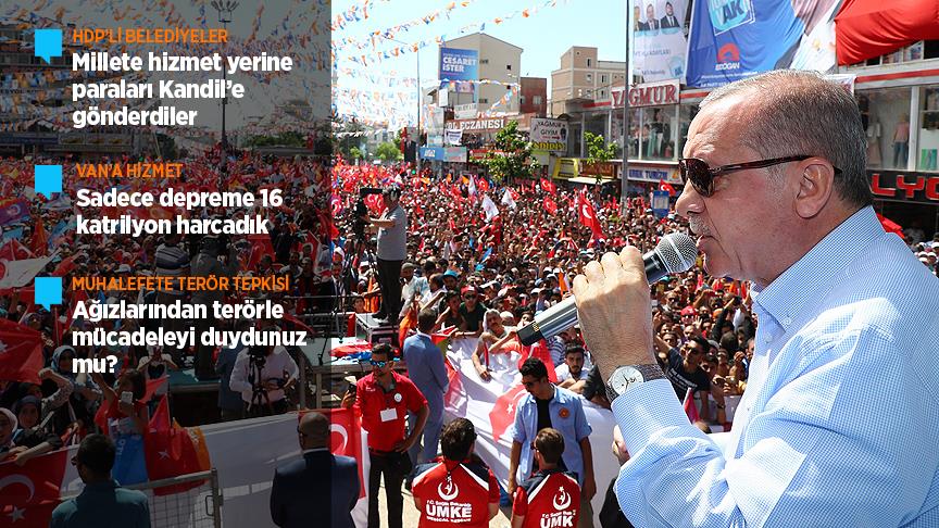 Cumhurbaşkanı Erdoğan: Özgürlüklerden taviz yok