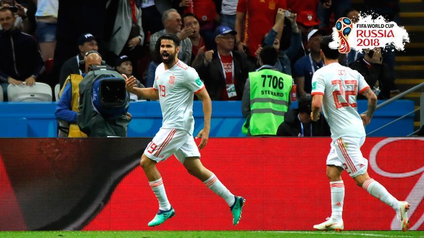 Spain barely beat Iran in World Cup