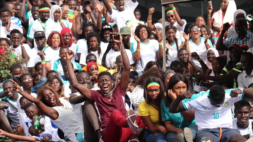 سنگال غرق در شادی جام جهانی