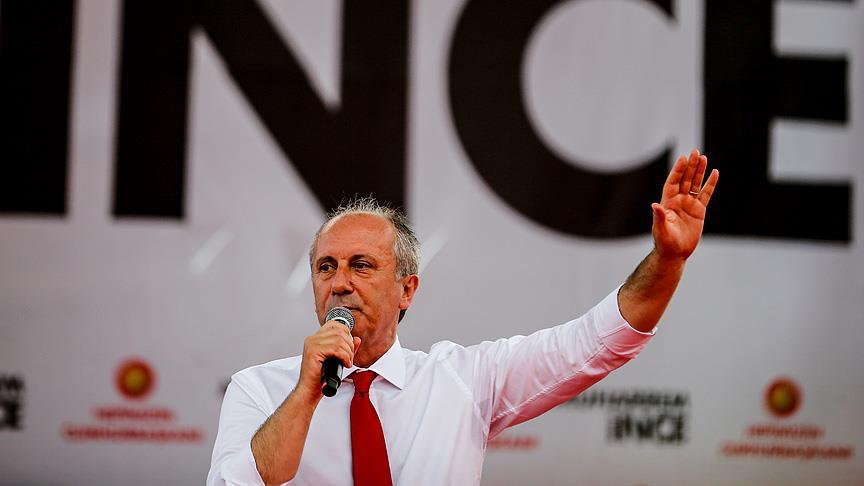 CHP'den İnce'nin Ankara mitingine çağrı