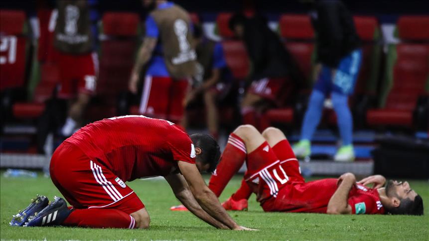 Gol anulado a Irán envía un integrante de su selección al hospital
