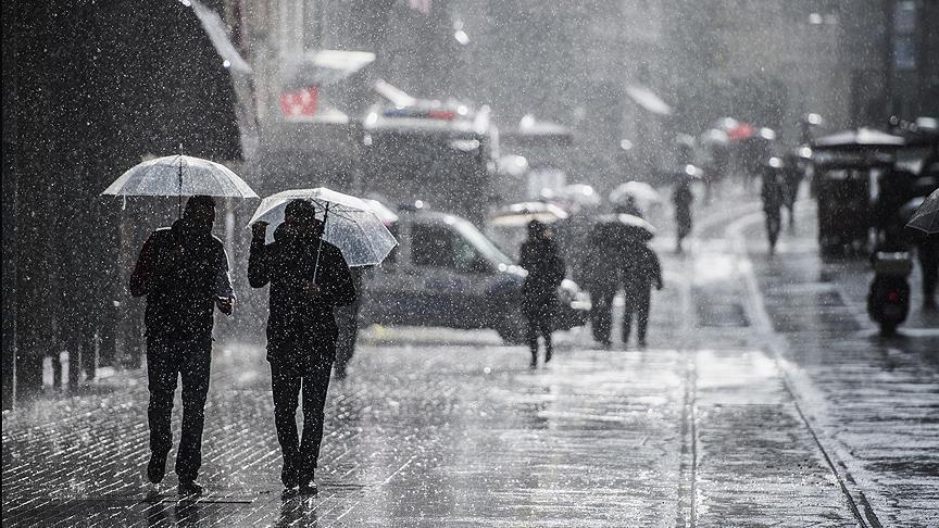 Meteorolojiden Kuvvetli Yağış ve Fırtına Uyarısı Meteorolojiden Kuvvetli Yağış ve Fırtına Uyarısı