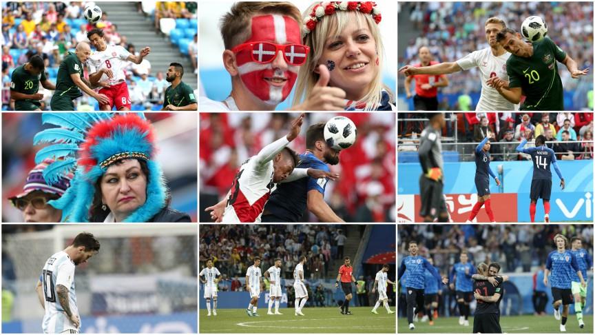 Dünya Kupası'nda sekizinci gün sona erdi