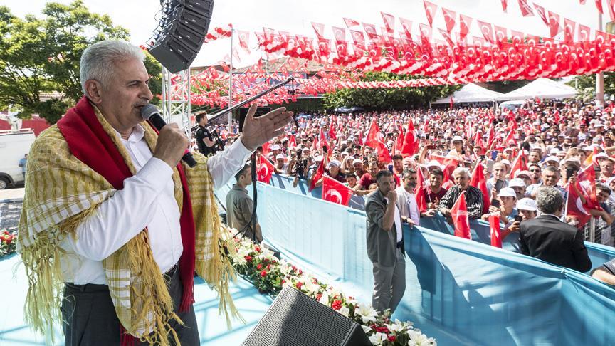 Başbakan Binali Yıldırım: Adnan Menderes'i ipe götüren CHP zihniyetidir