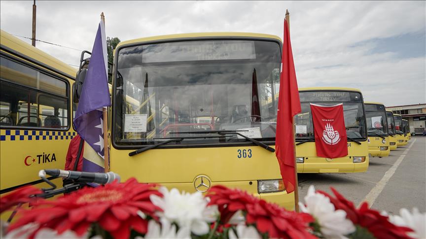 Turkey donates 20 buses to Gambia