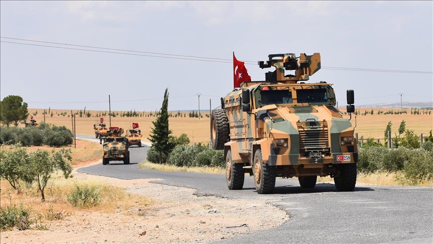 Turkish army completes third round of patrols in Manbij