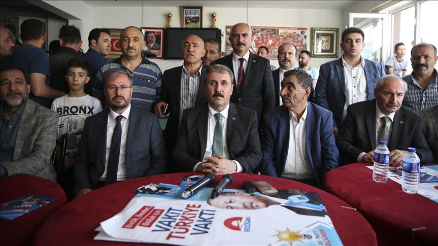 BBP Genel Başkanı Destici: Cumhur İttifakı, 15 Temmuz'da fiilen kurulmuştur