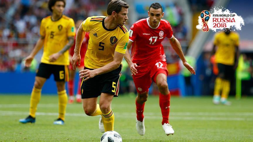 Goals galore in Moscow, Belgium smash Tunisia 5-2