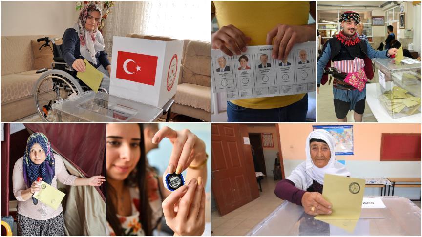 Граждане Турции голосуют на выборах