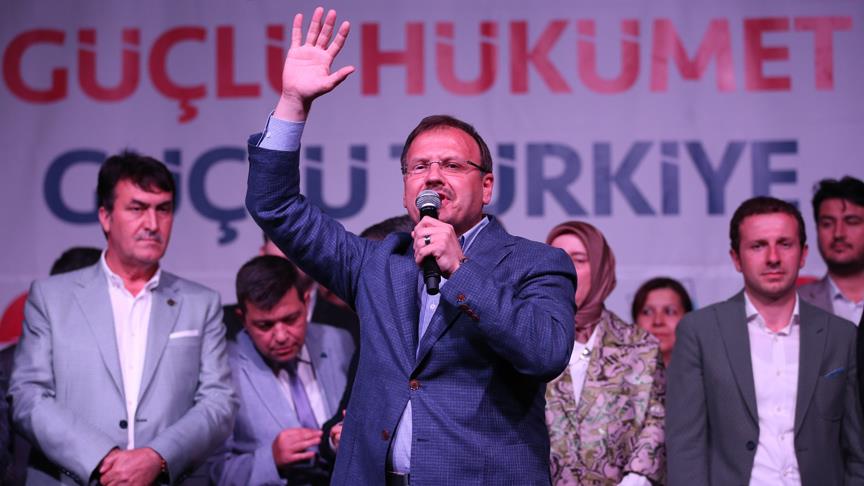 Başbakan Yardımcısı Çavuşoğlu: Sizin mührünüz, silahlara galebe çaldı