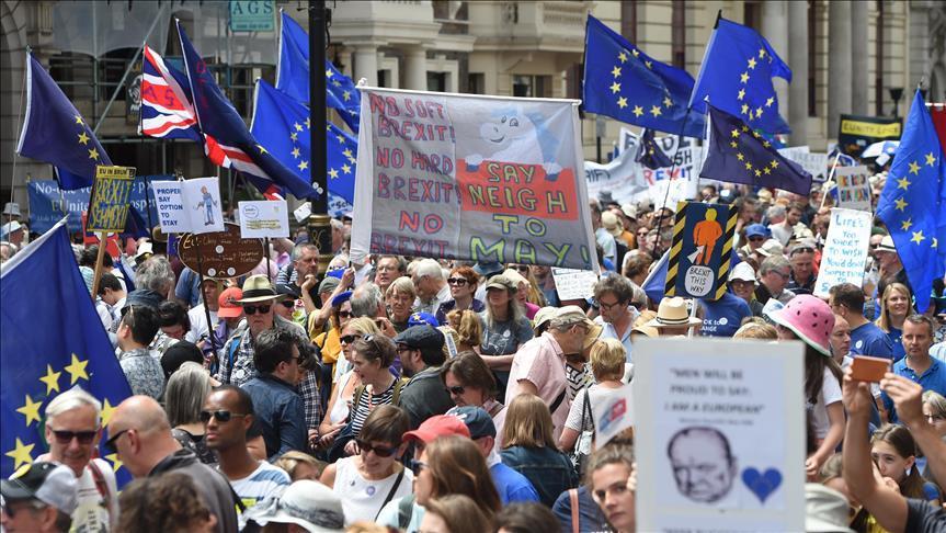 Reino Unido: miles marchan por nuevo referéndum sobre el Brexit