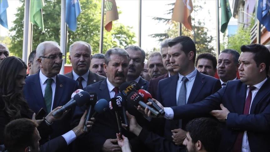 "الاتحاد الكبير" التركي يهنئ أردوغان بنجاحه في الانتخابات