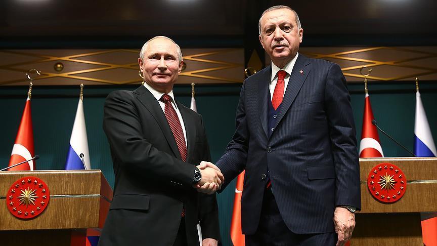 Путин поздравил Эрдогана с успехом на выборах 