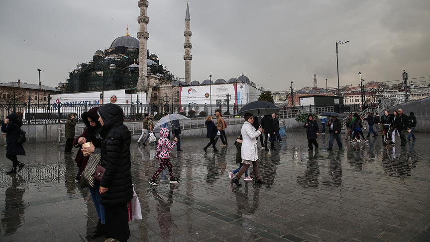 İstanbul için kuvvetli yağış uyarısı