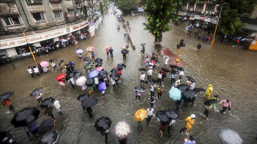 Lluvias extremas en la India dejan cuatro personas muertas