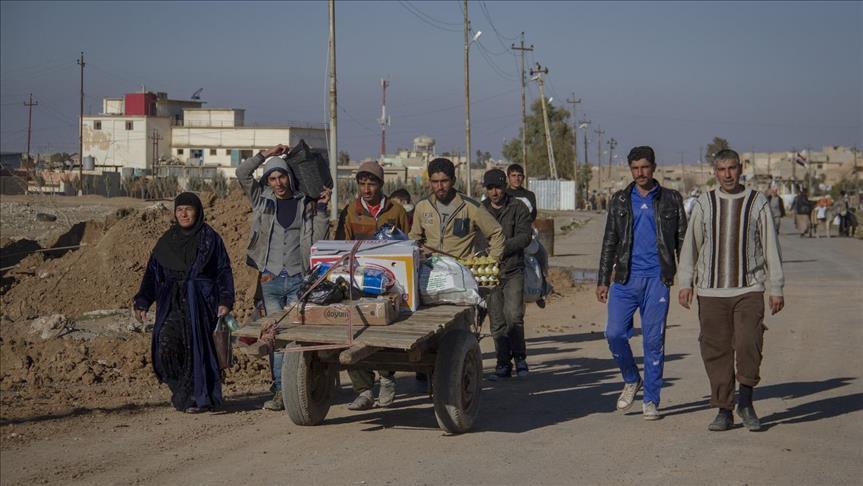 "سی ملیۆن و ٨٠٠ هەزار ئاوارەی عێراقی گەڕاونەتەوە ناوچەکانیان"