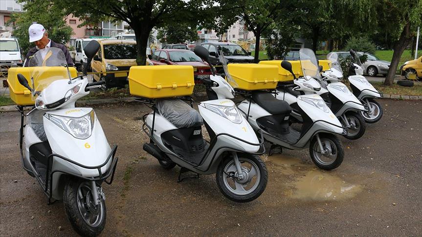Turkey donates motorcycles to Kosovo Post