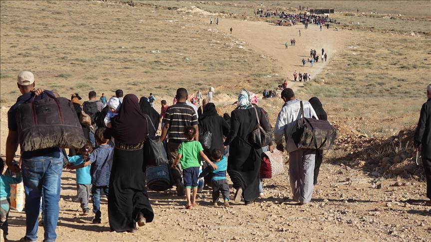 Number of Syrians fleeing Daraa hits 150,000