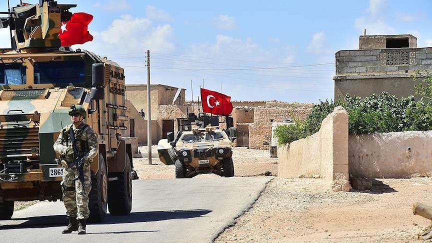Turkish army does 8th round of patrols in Manbij, Syria