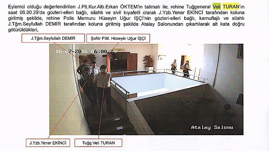 Tuğgenerali rehin aldıklarını inkar ettiler 