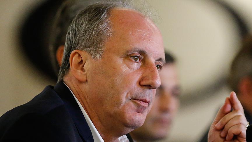 Muharrem İnce: Seçim sonuçları memlekete hayırlı olsun