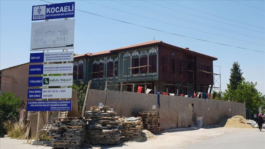 Tarihi Demirciler Konağı yeniden kente kazandırılıyor