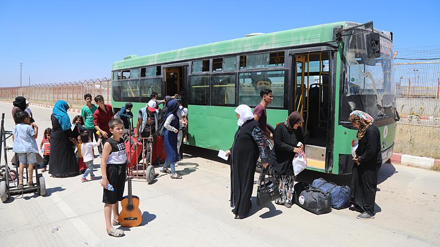 Suriyelilerin Türkiye’ye dönüşleri sürüyor