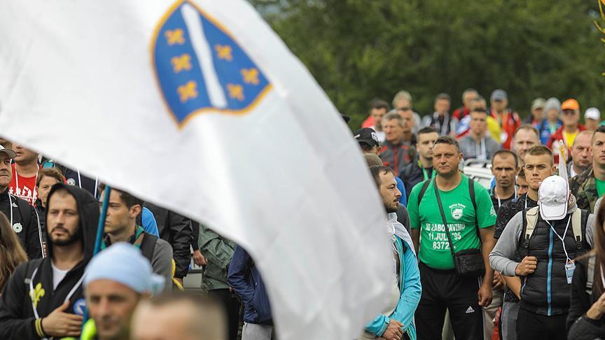 Thousands march in Bosnia to honor Srebrenica victims 
