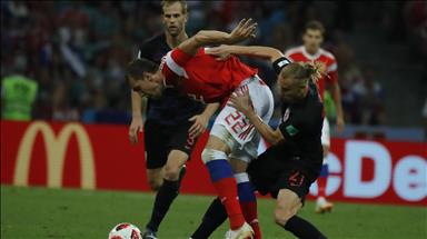 قدم: 6 أرقام من موقعة كرواتيا وروسيا في المونديال