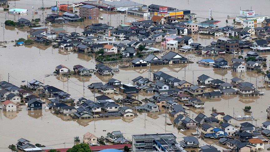 Japonya'daki sel ve toprak kaymaları nedeniyle ölenlerin sayısı 120'ye çıktı