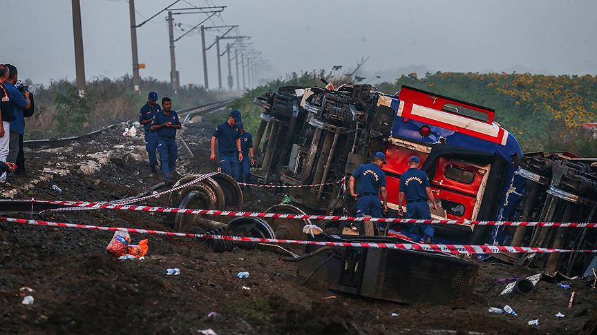 Tekirdağ'daki tren kazasıyla ilgili geçici yayın yasağı kaldırıldı