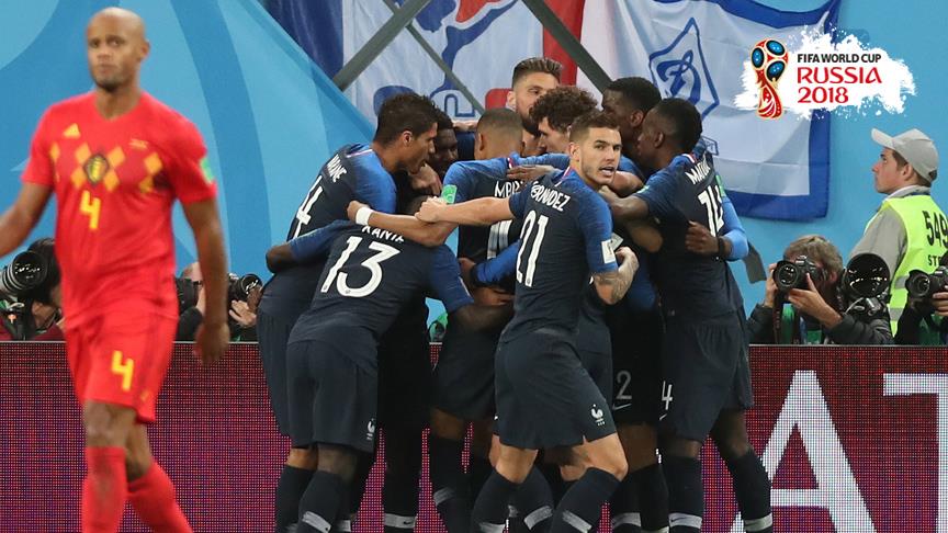 Fransa tek golle adını finale yazdırdı