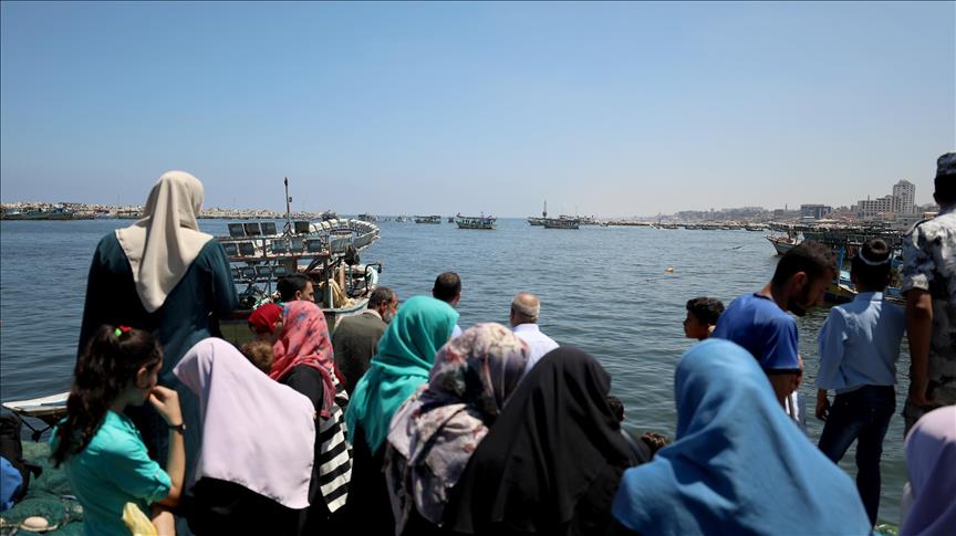 Una segunda flotilla humanitaria salió desde Gaza