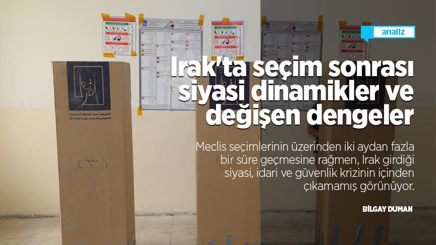 Irak'ta seçim sonrası siyasi dinamikler ve değişen dengeler