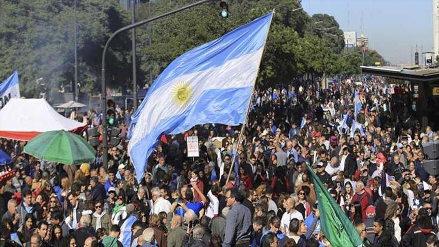 Marchas en Argentina en contra del acuerdo del Gobierno con el FMI