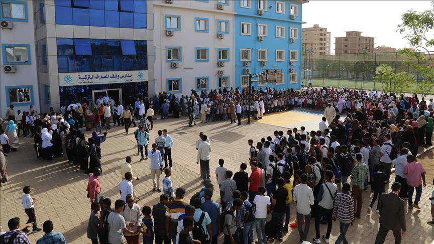 TMV okulları yenilenen yüzüyle Sudan'da eğitime başladı