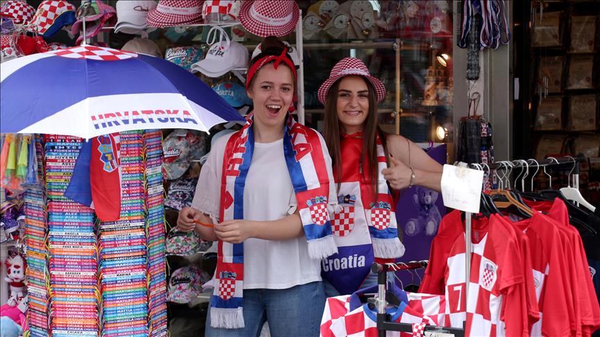 Zagreb: Navijačka groznica uoči polufinalnog meča Hrvatska - Engleska