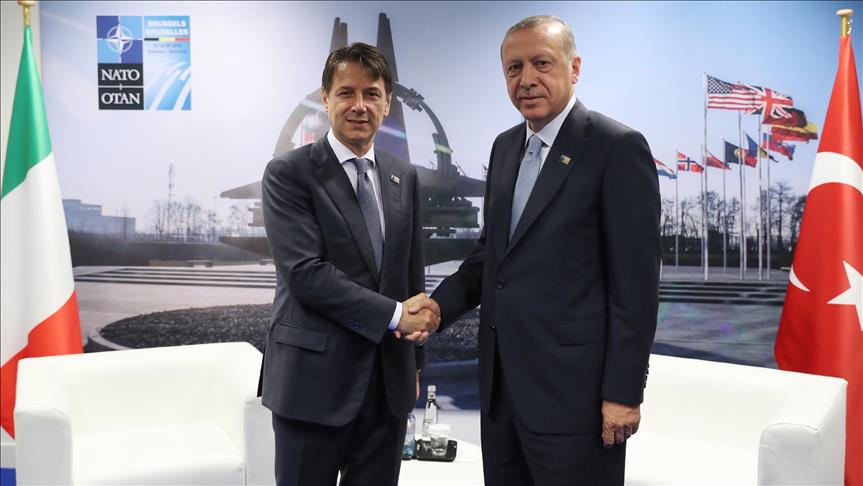 Brisel: Predsjednik Turske Erdogan sastao se s premijerom Italije Conteom