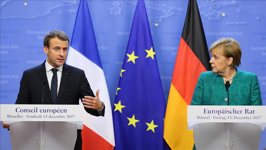 Trump'a karşı Fransa-Almanya dayanışması