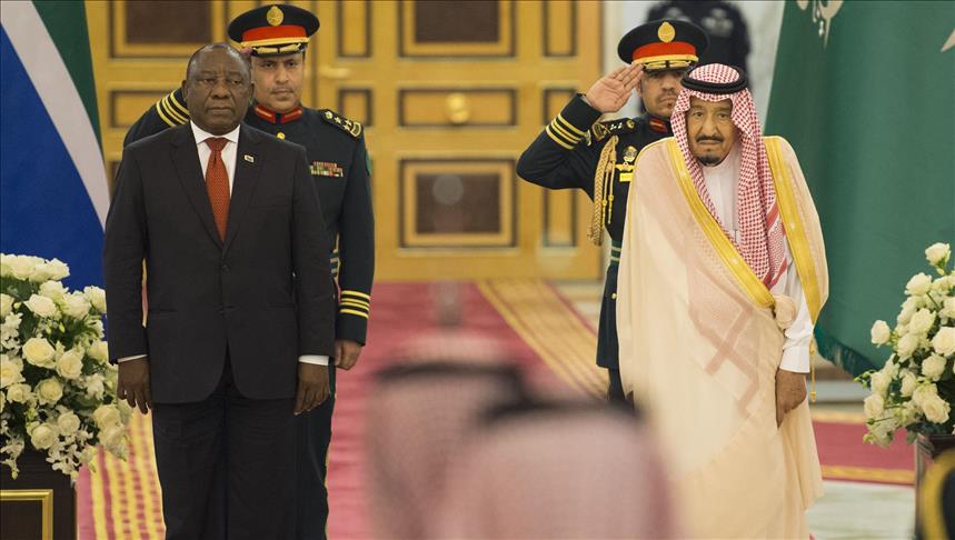 Visite du président sud-africain en Arabie Saoudite 