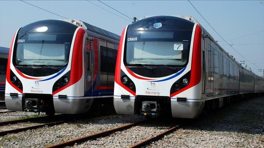 Kereta lintas benua Marmaray telah angkut 265 juta penumpang