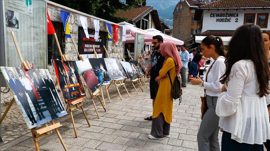 Sarajevo: Otvorena izložba o događajima koji su obilježili 15. juli - pokušaj puča u Turskoj