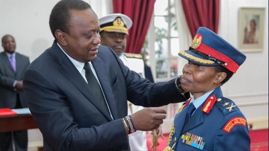 Muslim woman becomes Kenya's first female major general
